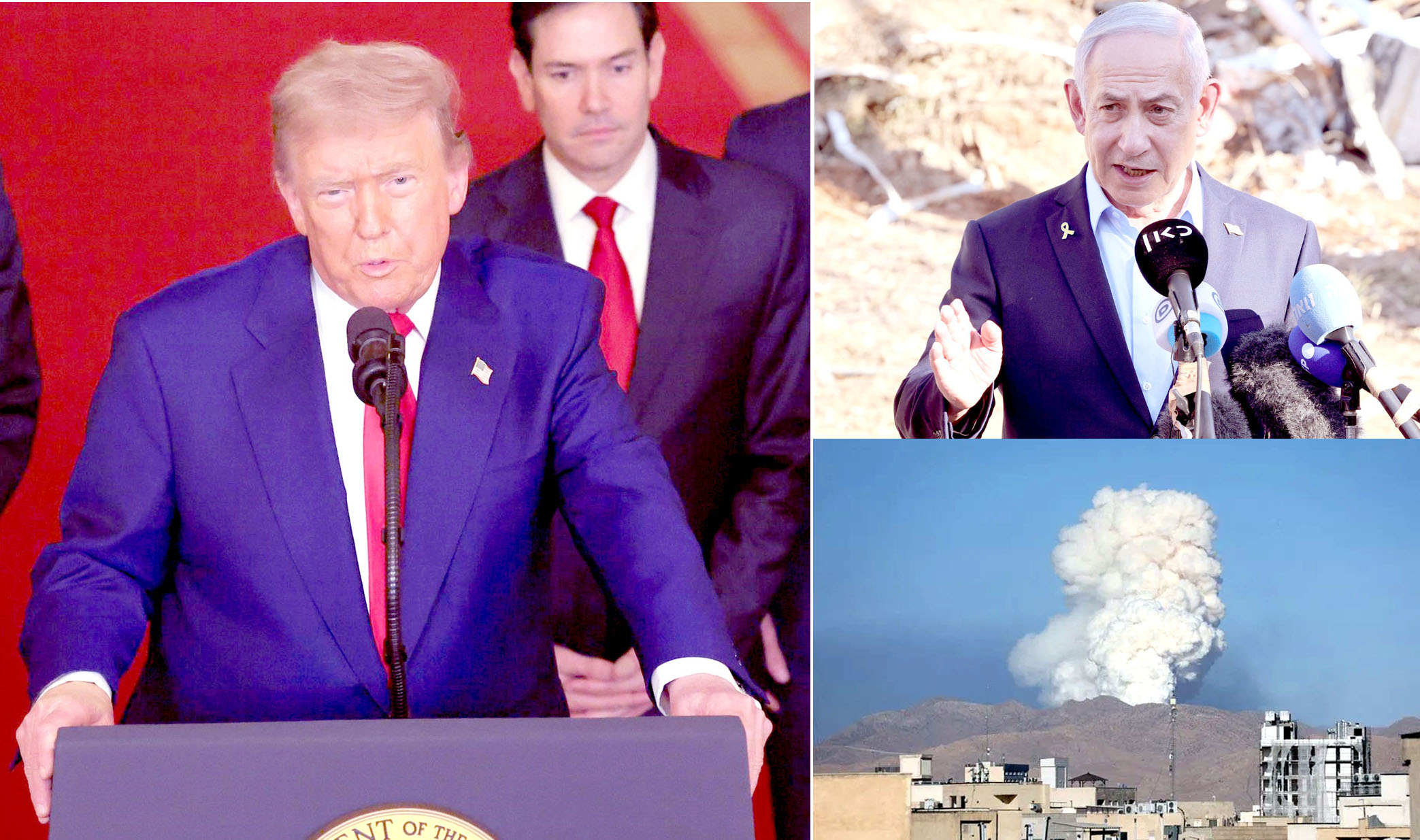 America jumps into Israel-Iran war; Attacks on three nuclear sites